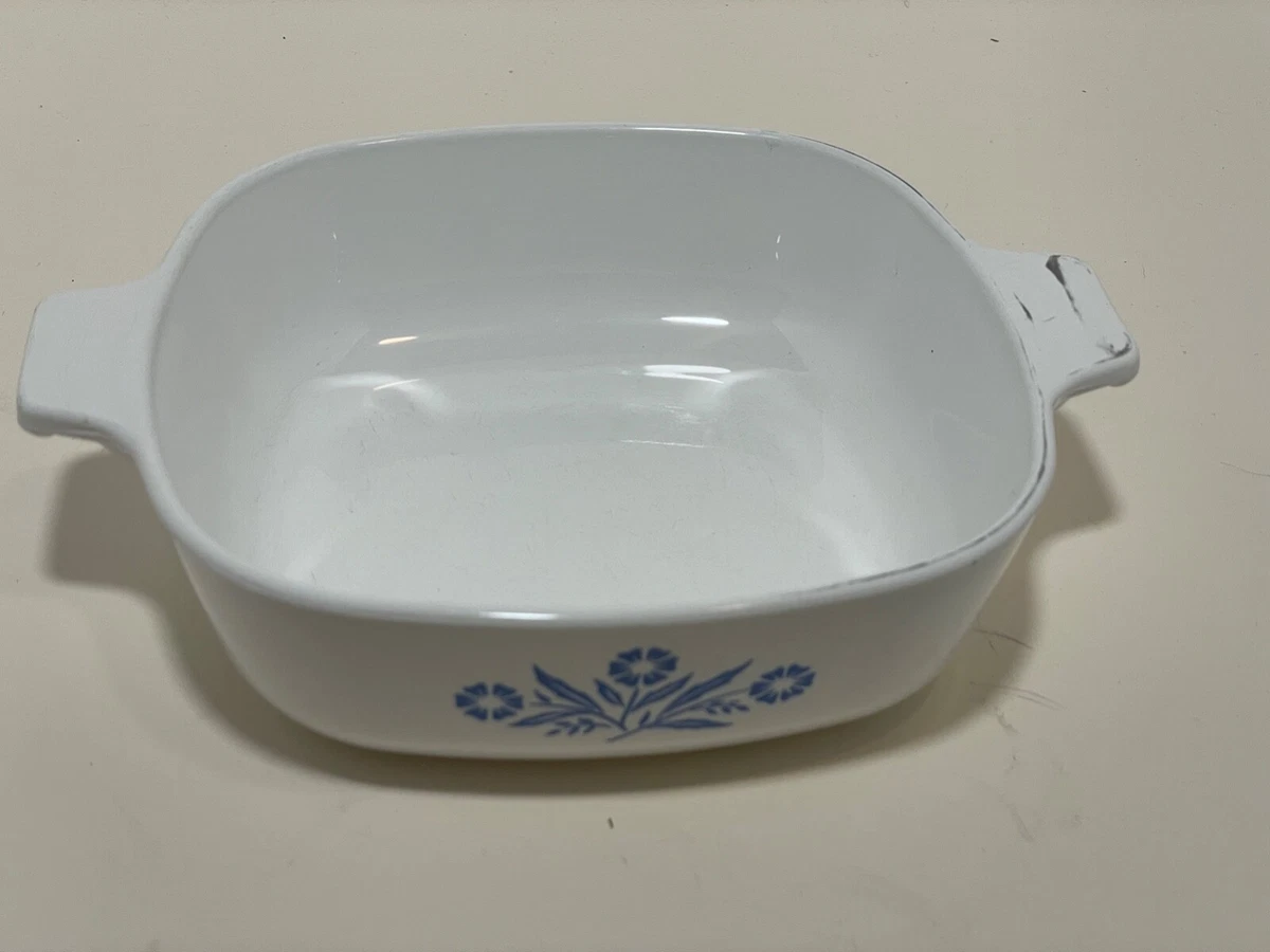 Vintage Corning Ware Blue Cornflower P 1 B 1 Quart CASSEROLE DISH