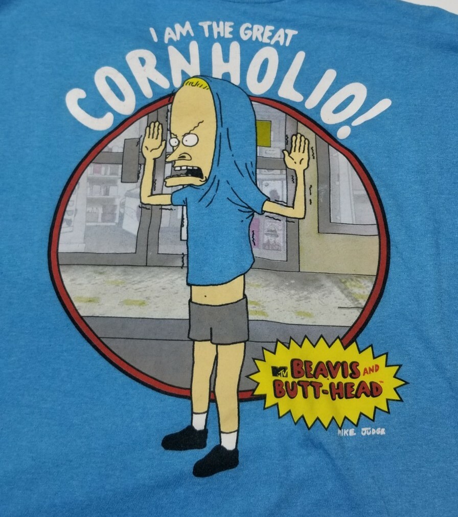 Beavis and Butt Head 2021 I'm The Great Cornholio shi… Gem