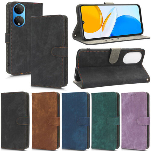 Luxury Flip Leather Card Wallet Phone Case For Huawei Honor X7 X7A X8A X9A  - 第 1/74 張圖片