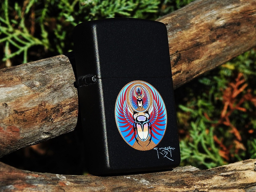 Stanley Mouse Captured Zippo Lighter - Journey - Rock Art - Alton