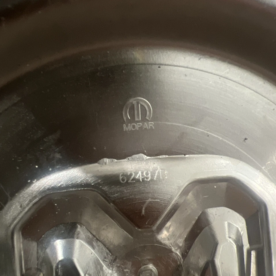 DODGE RAM 4500 & 5500 CHROME FRONT WHEEL CENTER CAP COVER CAB/ CHASSIS OEM MOPAR - Image 2 of 4