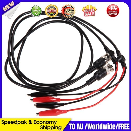 Cavo Cavo Sonda Test Oscilloscopio Clip Alligatore BNC - Foto 7