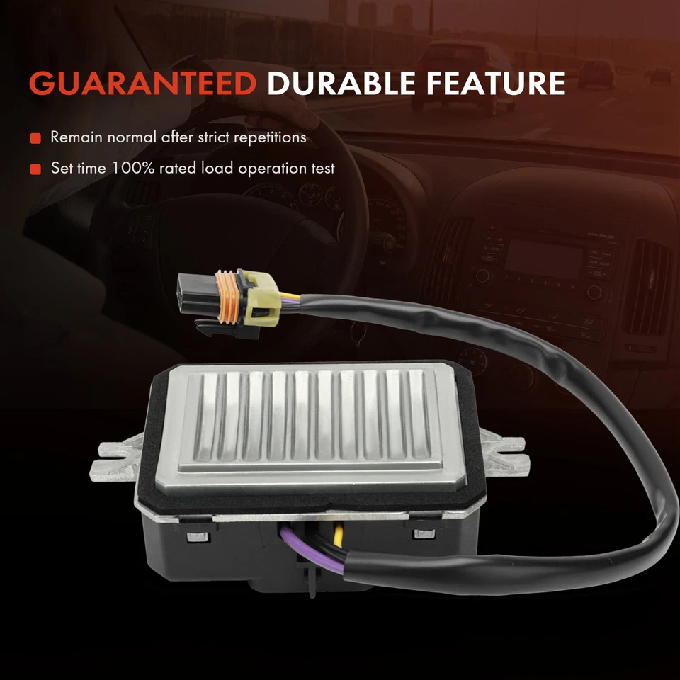 Resistencia del motor del soplador del calentador para Cadillac Seville Pontiac Bonneville Oldsmobile Foto 3 de 4