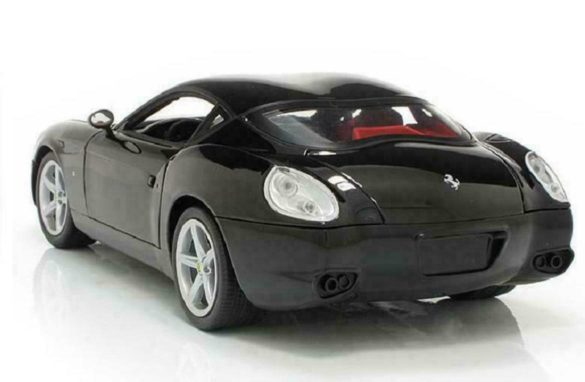 Ferrari 575 Gtz By Zagato 2006 Black Hotwheels P9888 1/18 Metal