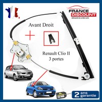 Fensterhebermechanismus Vorne Rechts FüR Renault Clio 2 (98-05) 3 TüRen
