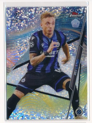 2020-2021 Topps Finest Speckle Refractor /125 Noa Lang #57 Rookie RC