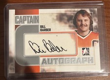 2011-12 In The Game Captain-C Bill Barber Autograph Flyers Auto