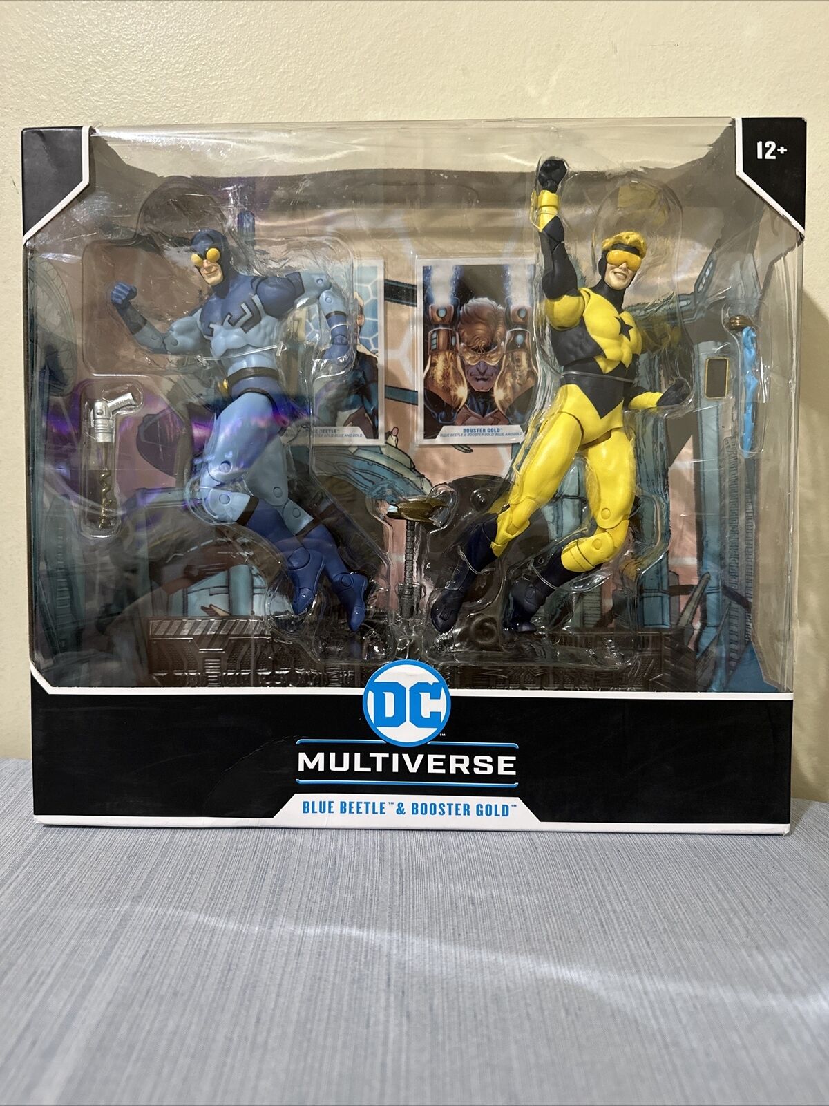 NEW McFarlane DC Collector Booster Gold & Blue Beetle 2020 Action Figure