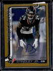 2025 Topps Chrome Derek Stingley Jr. Chrome Autographs (RAW)