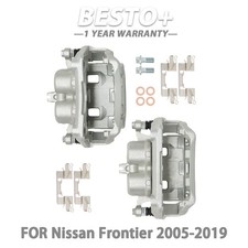 For Nissan Frontier 2005-19 2× Front LH & RH Brake Caliper W/ Bracket 19-B3122A
