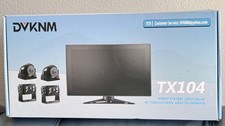 4K RV Backup Camera System/ 10.1" Monitor/ 4 1080P HD Rear and Side View Cameras