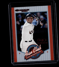 2001 Donruss Cal Ripken Jr. Orioles Fan Club 20th Anniversary