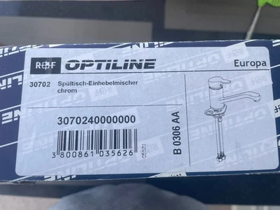 Optiline 3070240000000 Spültisch-Einhebelmischer Chrom NEU - Bild 1 von 4