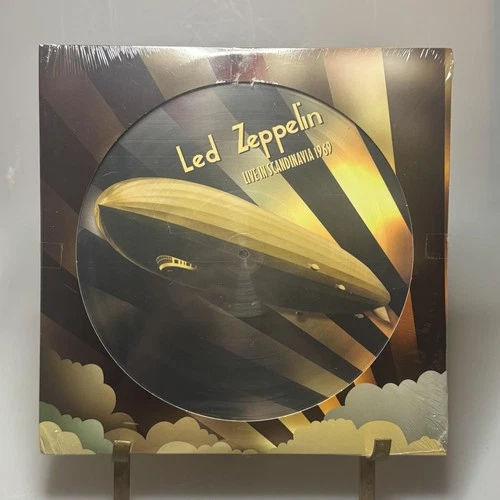 Led Zeppelin Vinyl Record Live In Scandinavia 1969 Picture Disc London Calling