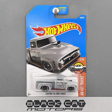 Hot Wheels Custom '56 Ford Truck Flat Gray HW Hot Trucks 2/10 108/365 2017