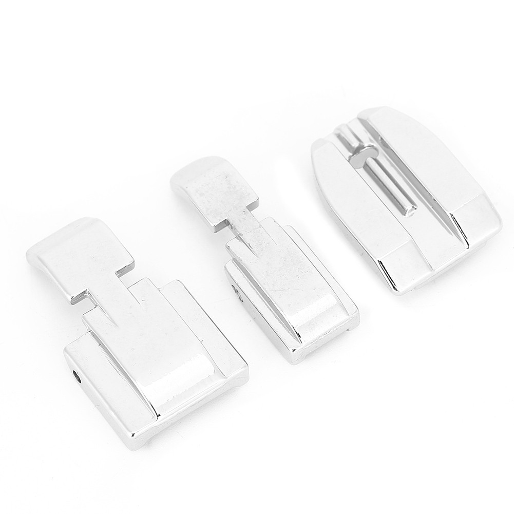 3Pcs Stainless Steel Zipper Presser Foot For Home Sewing Excellent