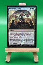 Chord Of Calling FOIL Buy A Box Promo MTG Double Masters