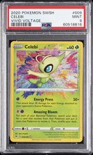 2020 POKEMON SWORD & SHIELD VIVID VOLTAGE #009 CELEBI PSA 9 on eBay