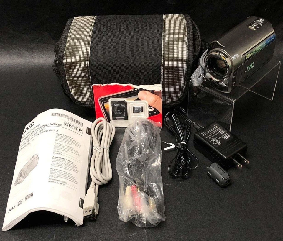 JVC Everio GZ-MG230U 30GB Hard Disk Camcorder w/ Accessories - Image 2 of 4