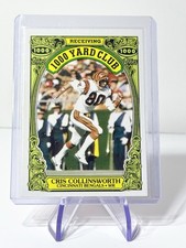1986 Topps Football Card 1000 Yard Club #17 Cris Collinsworth Cincinnati Bengals