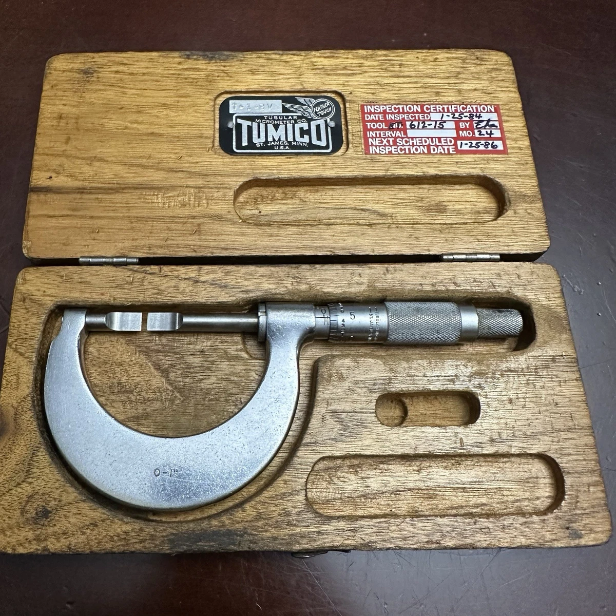 Tumico Tubular Micrometer for sale | eBay