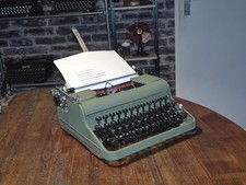 Machine à écrire Olympia SM1 vintage (1950) - Rare - État mécanique exceptionnel
