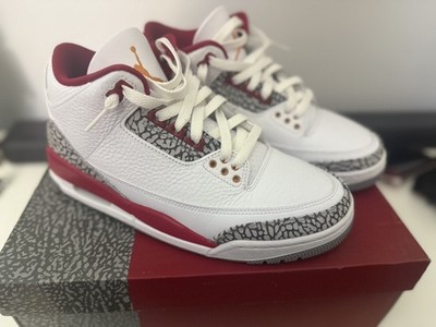 Size 8.5 - Jordan 3 Retro Cardinal