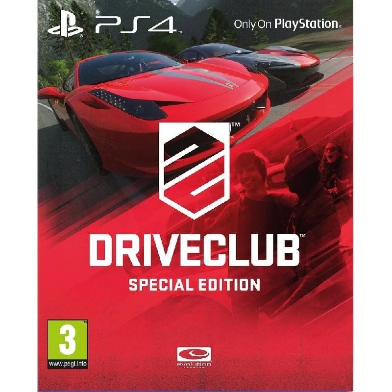 Jeu Ps4 Driveclub Edition Speciale