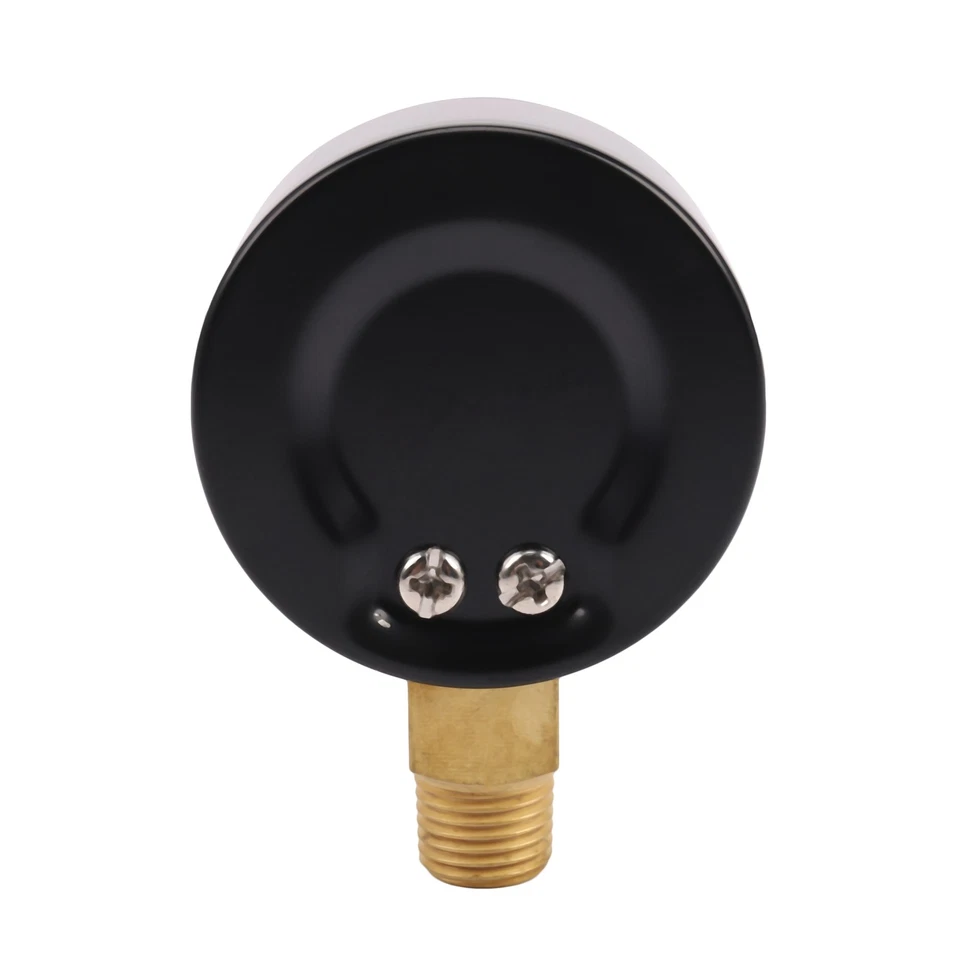 0-1bar 50mm Water Pressure Meter 1/4 inch NPT Thread Manometer -50-15psi N6W4 - Image 4 of 4