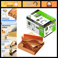 Carton Closing Staples 16 Gauge 1-3/8" Wide Crown Copper-Coated for Box Stapler