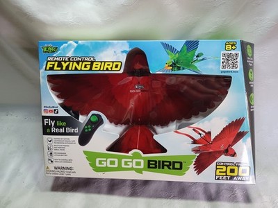 Zing Go Go Bird Remote Control Flying Bird Toy NEW IN BOX Rare ZG789 Cardinal