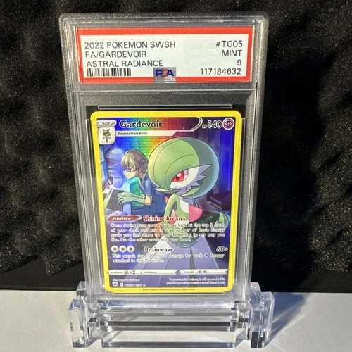2022 Pokemon Astral Radiance Gardevoir FULL ART HOLO RARE PSA 9 MINT #TG05 ✨