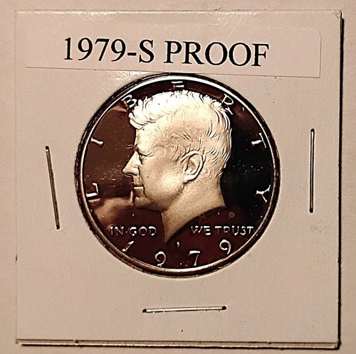 🧿 1979-S PROOF KENNEDY HALF DOLLAR....FROSTED BU?....WOW! 👈🤩