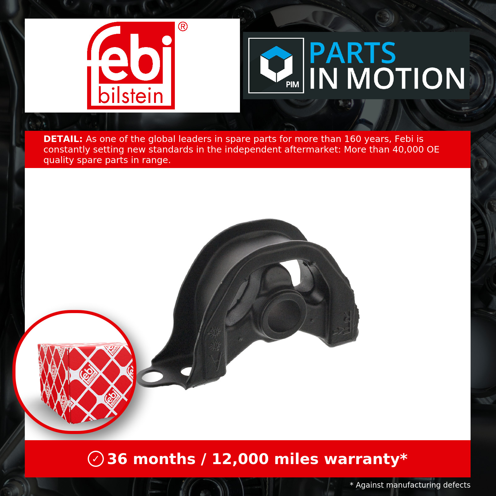 Engine Mount fits HONDA CR-V Mk1 RD 2.0 Lower Right 95 to 02 Mounting Febi New