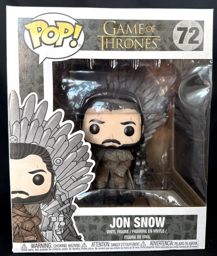 Funko Pop! Deluxe: Game of Thrones - Jon Snow (Iron Throne) #72