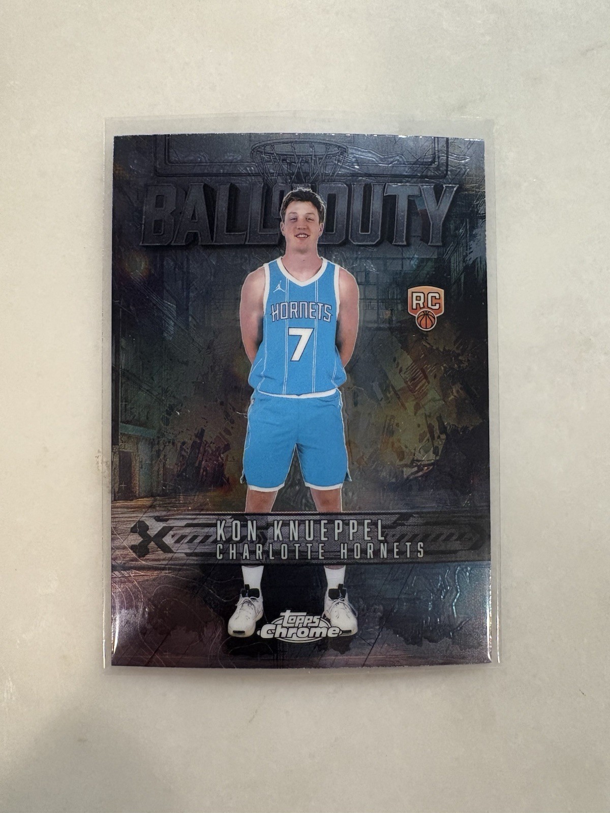 2025-26 Topps Chrome  Kon Knueppel Ball of Duty #BD-23