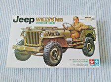 Tamiya - 35219 - Model - Jeep Willys 1/4 Ton - Scale 1:35, Brown, Black