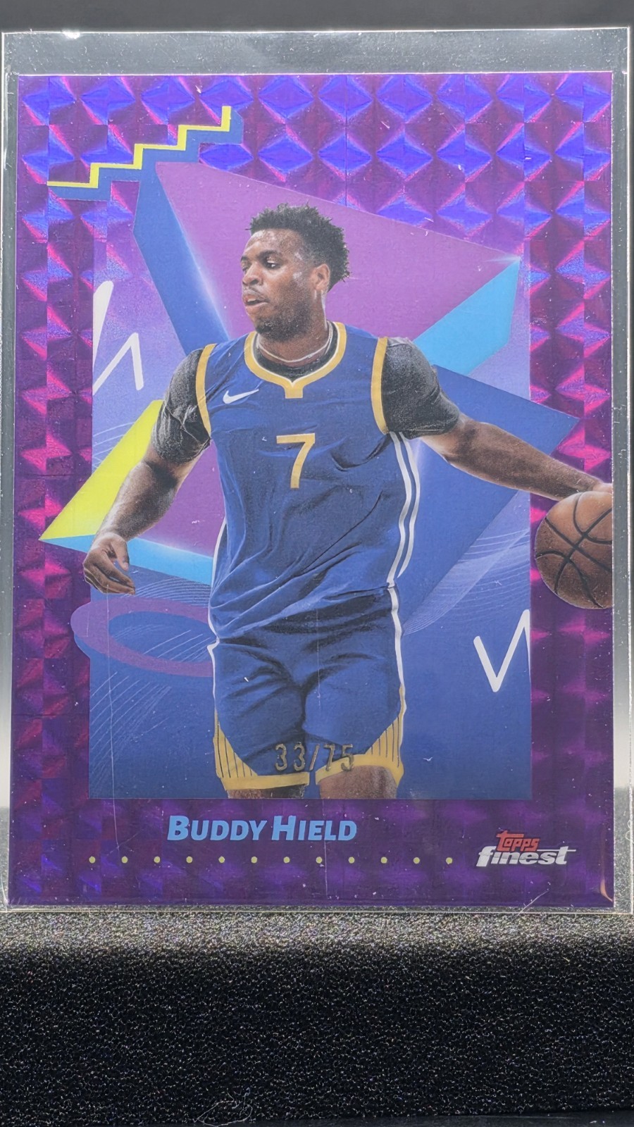 2024-25 Topps Finest - Uncommon Buddy Hield, Buddy Hield #172 Purple...