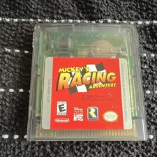 Mickey's Racing Adventure Nintendo Game Boy Color Racing NTSC-U/C E Disney 1999