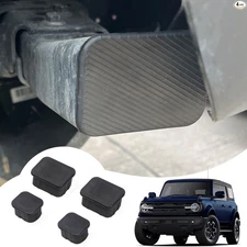 Crash Bar End Caps Front Axle Plug for 2/4 Door Exterior Accessories Rubber Stop