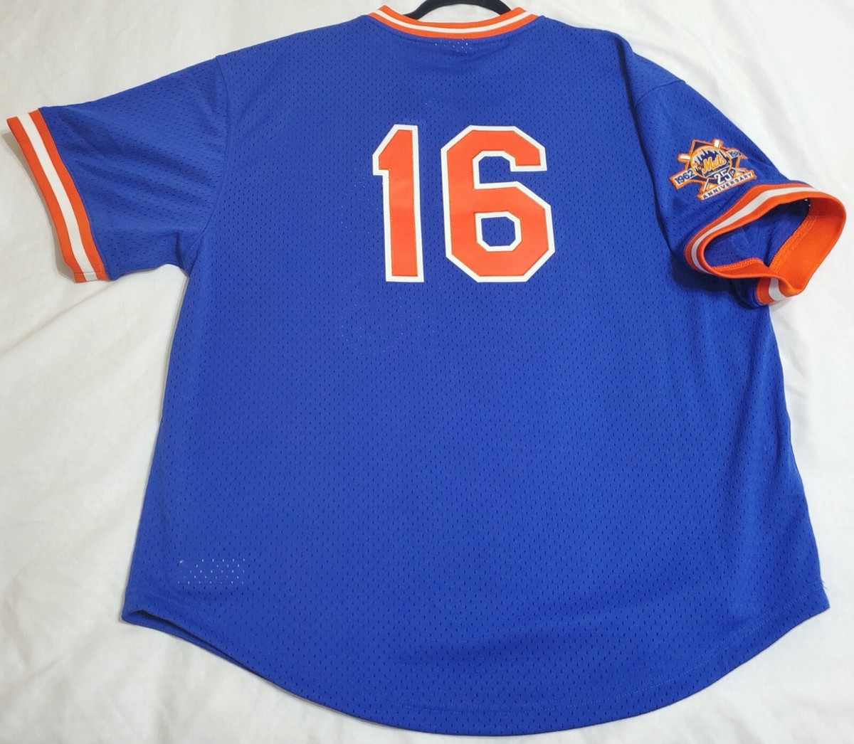 Mets Mitchell & Nessユニフォーム Dwight Gooden Authentic Mitchell & Ness NY Mets St Patricks Day Dwight