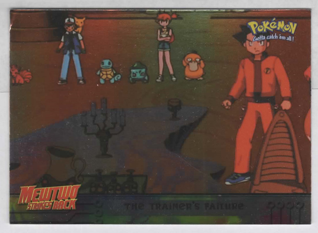 Pokemon Card #22 Trainer's Failure Mewtwo Strikes Back UNCIRCULATED