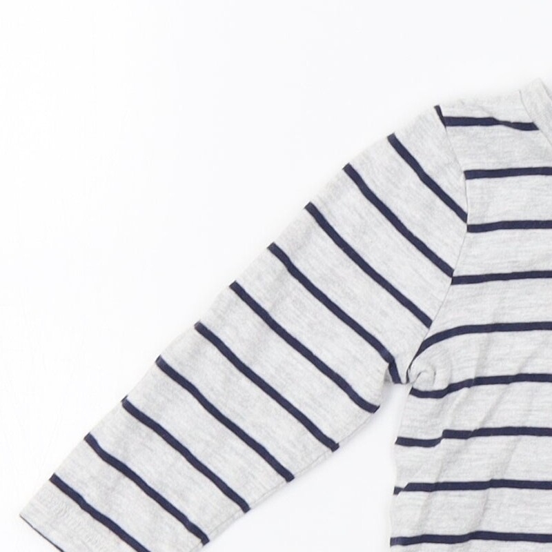 George Baby Grey Cotton Blend T-Shirt Size 12 Months image 8