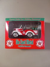 Vintage Texaco Die Cast Pedal Car Holiday Ornament Crown Premiums