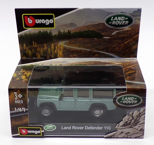Burago 1/47 Scale 18-32060 - Land Rover Defender 110 - Green - 第 3/3 張圖片