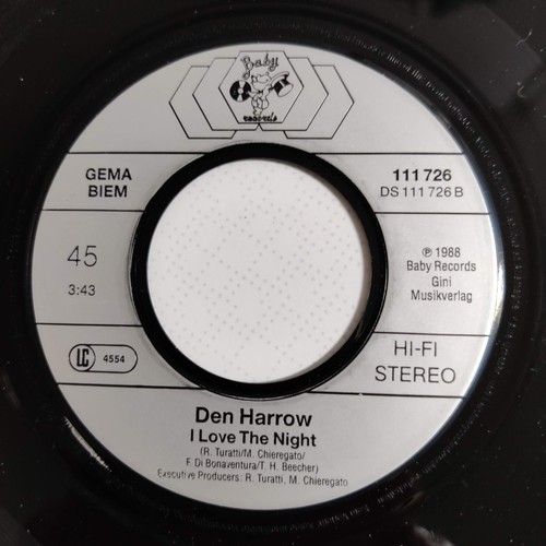 Den Harrow - You Have a Way (si) 1988 EX/EX Electronic Synth pop 80s italo disco - Imagen 3 de 3