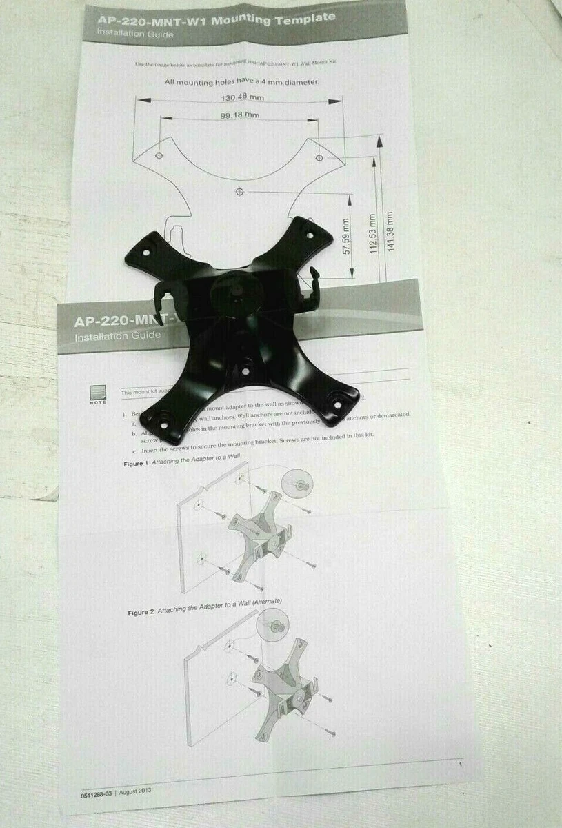 Aruba Networking AP-MNT-A Kit Staffa Di Montaggio 9/16 Con - Foto 5