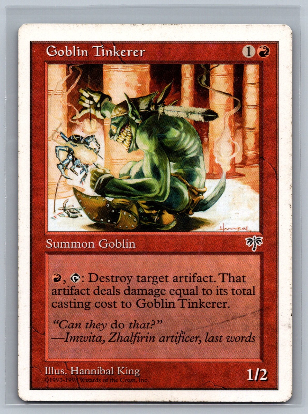 Magic The Gathering Anthologies Goblin Tinkerer MTG TCG CCG