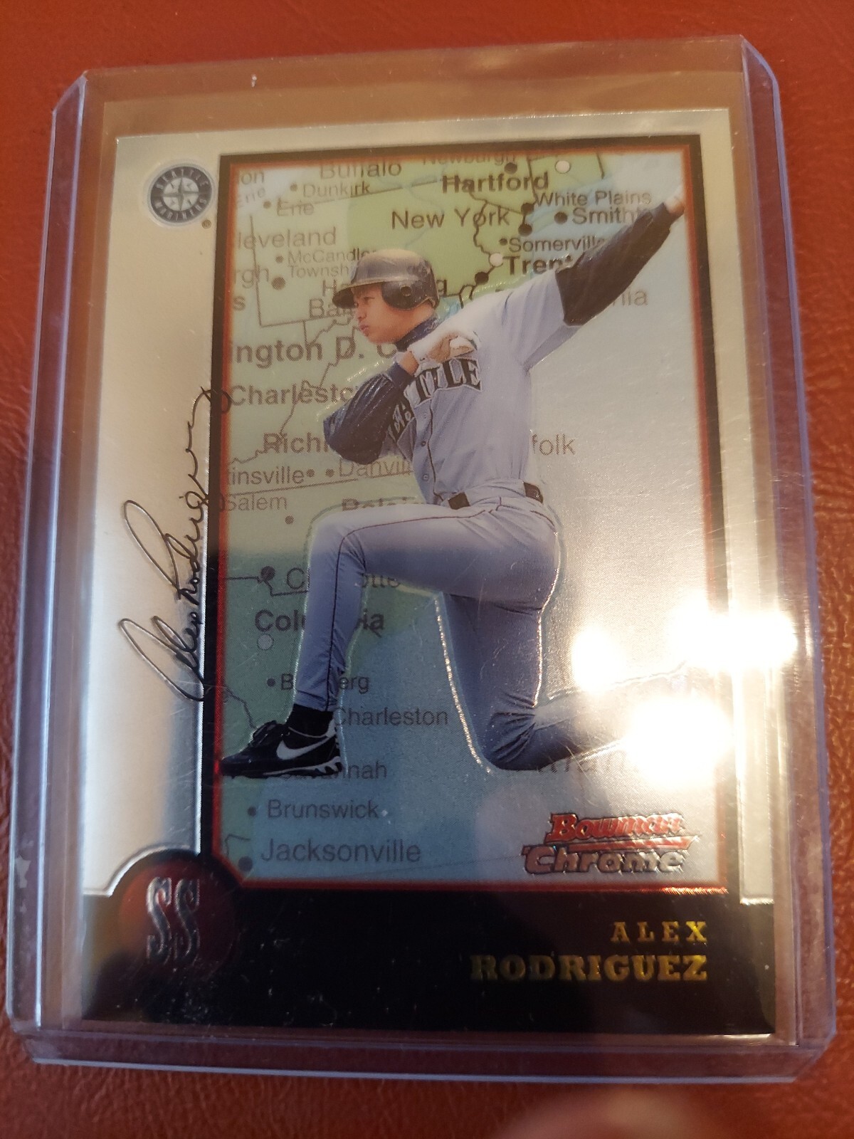 Alex Rodriguez #232 Baseball Cards 1998 Bowman Chrome International trading card — raw and PSA graded price guide
