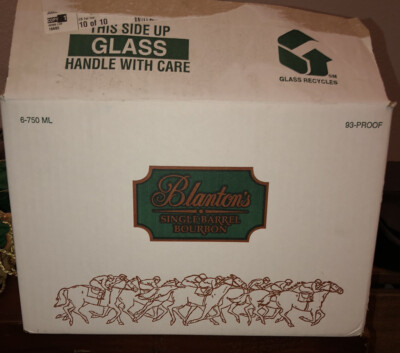 Blanton's  6pk Case 6 Boxes & 6 Bags The Original Single Barrel Bourbon Whiskey